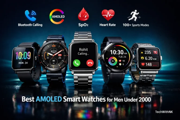 Best AMOLED Smart Watches for Men Under 2000