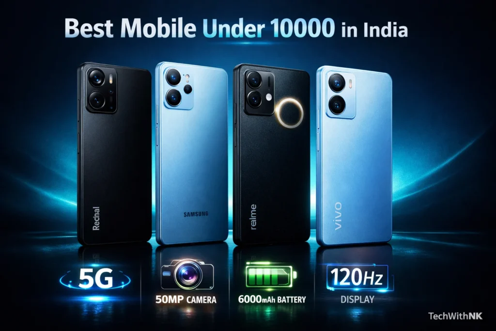 Best Mobile Under 10000 in India (2026 Guide)