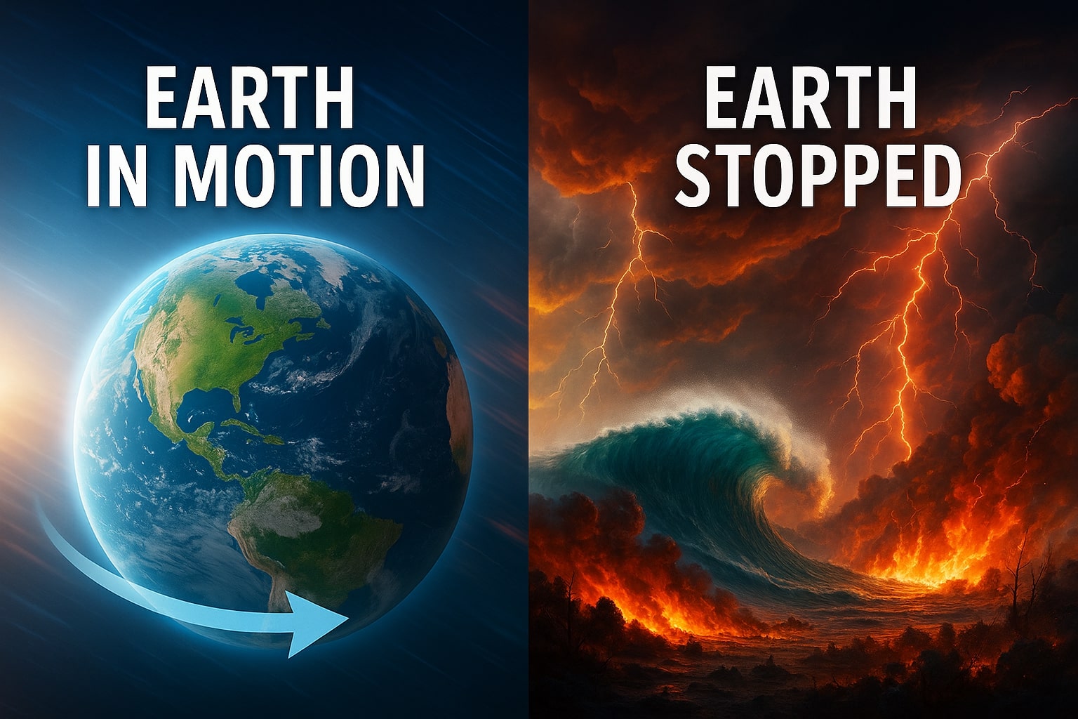 What if Earth stopped spinning
