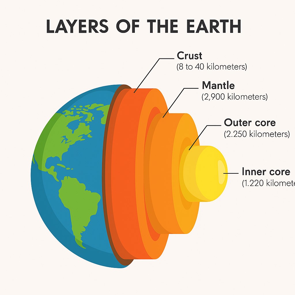 layers of earth