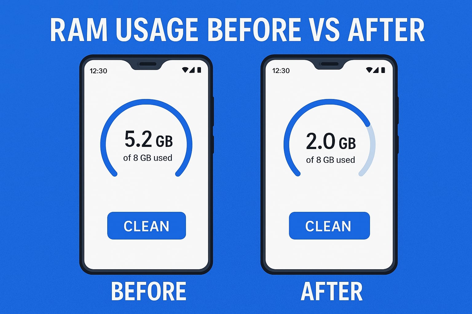 clear RAM on Android