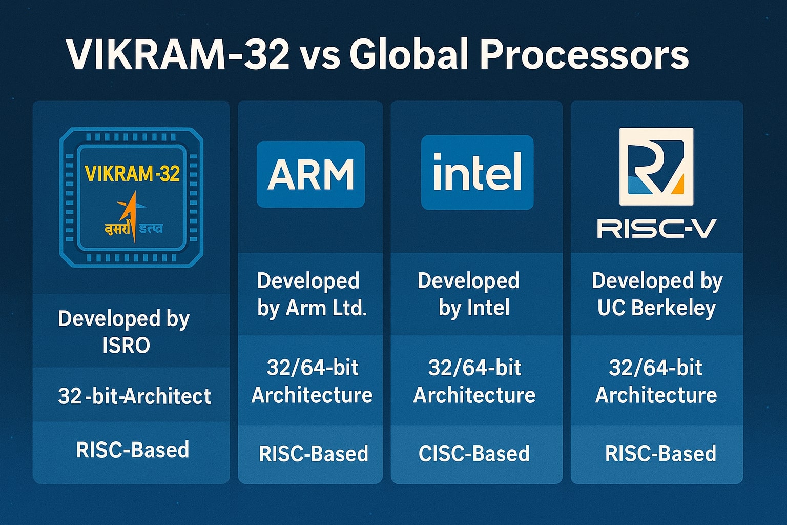 VIKRAM-32 microprocessor