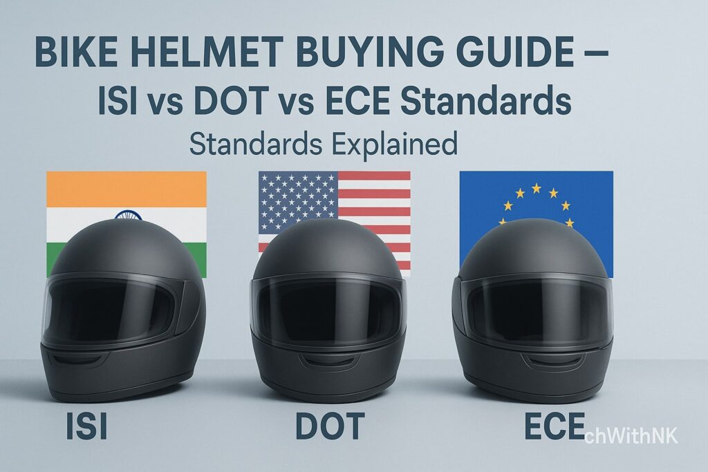 Bike Helmet Buying Guide – ISI vs DOT vs ECE Standards Explained