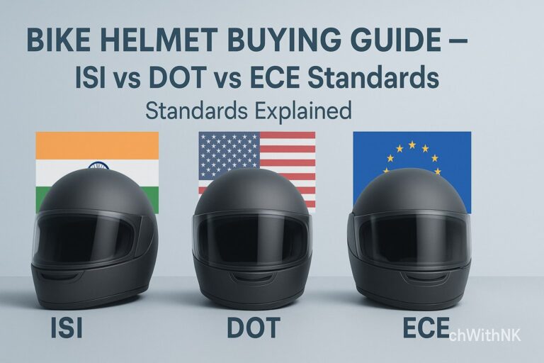 Bike Helmet Buying Guide – ISI vs DOT vs ECE Standards Explained