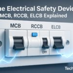 ome Electrical Safety Devices โ MCB, RCCB, ELCB Explained