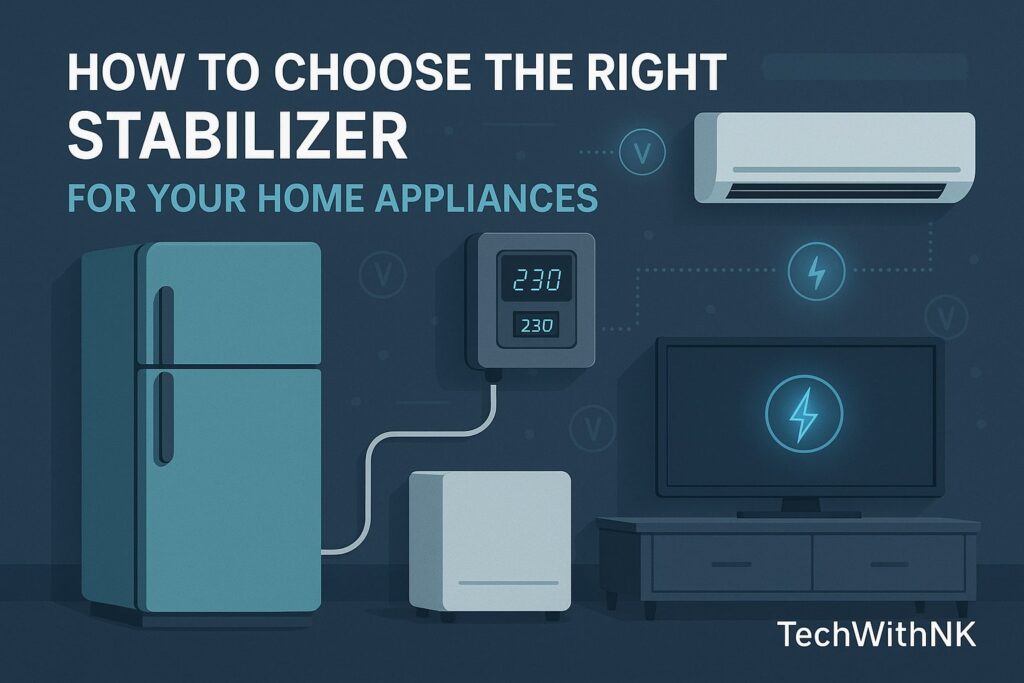 How to Choose the Right Stabilizer for Home Appliances