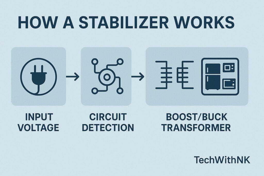 Stabilizer for Home Appliances.