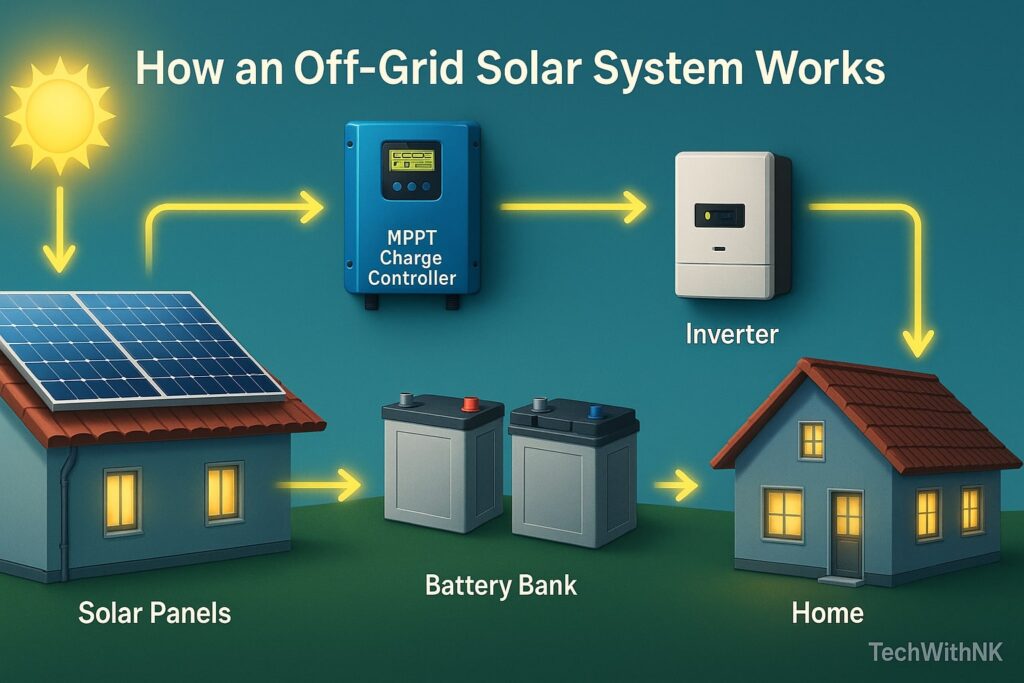 Off Grid Solar Setup