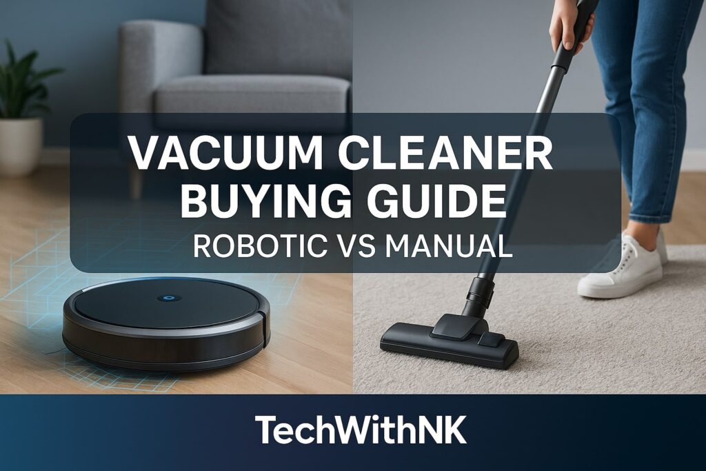 Vacuum Cleaner Buying Guide – Robotic vs Manual