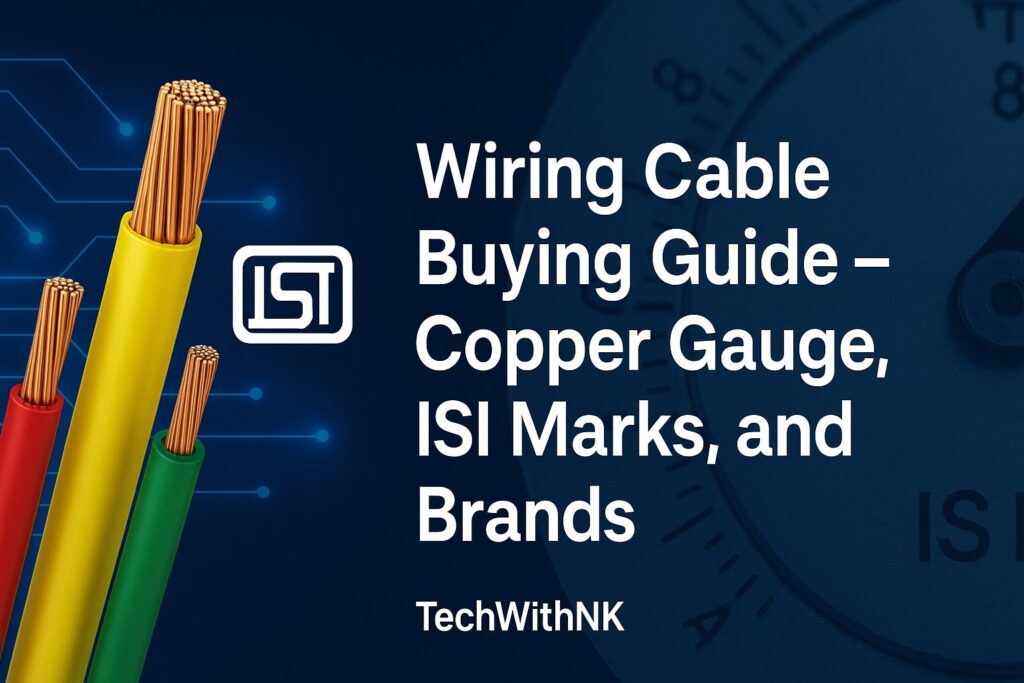 Wiring Cable Buying Guide – Copper Gauge, ISI Marks, and Brands