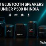 Best Bluetooth Speakers Under 500 in India