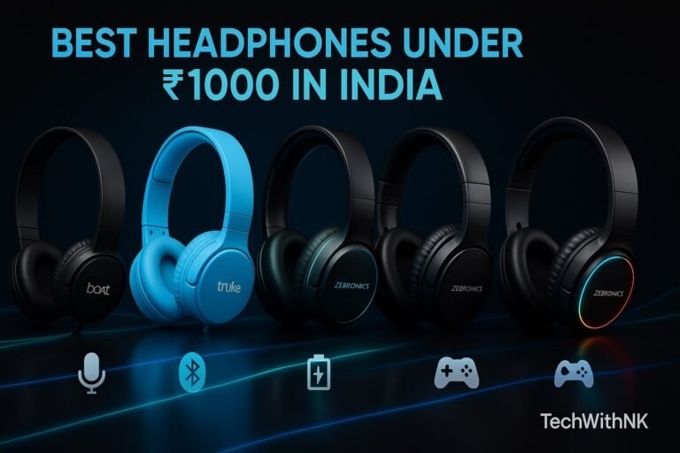Best Headphones Under 1000 in India – TechWithNK