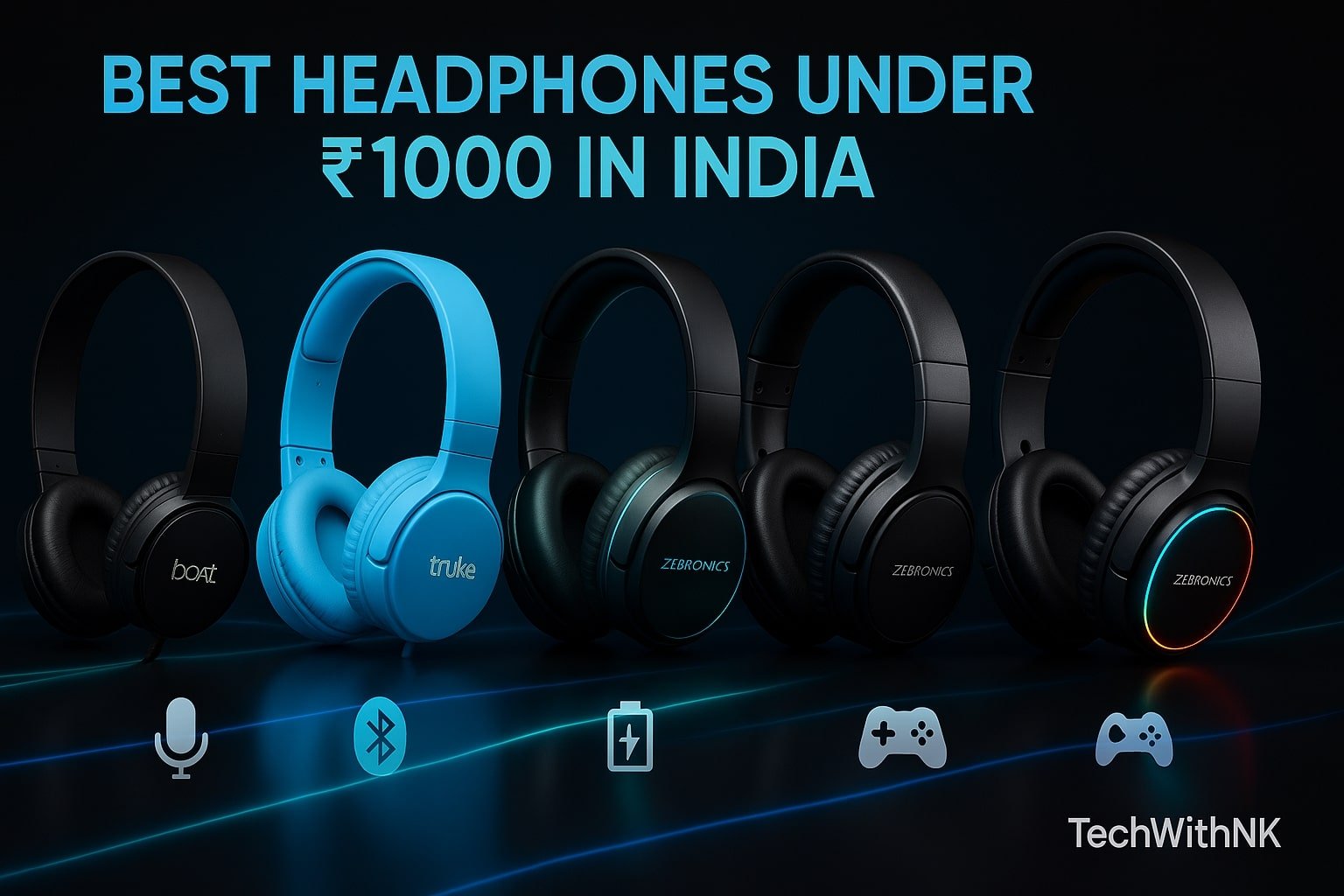Best Headphones Under 1000 in India – TechWithNK