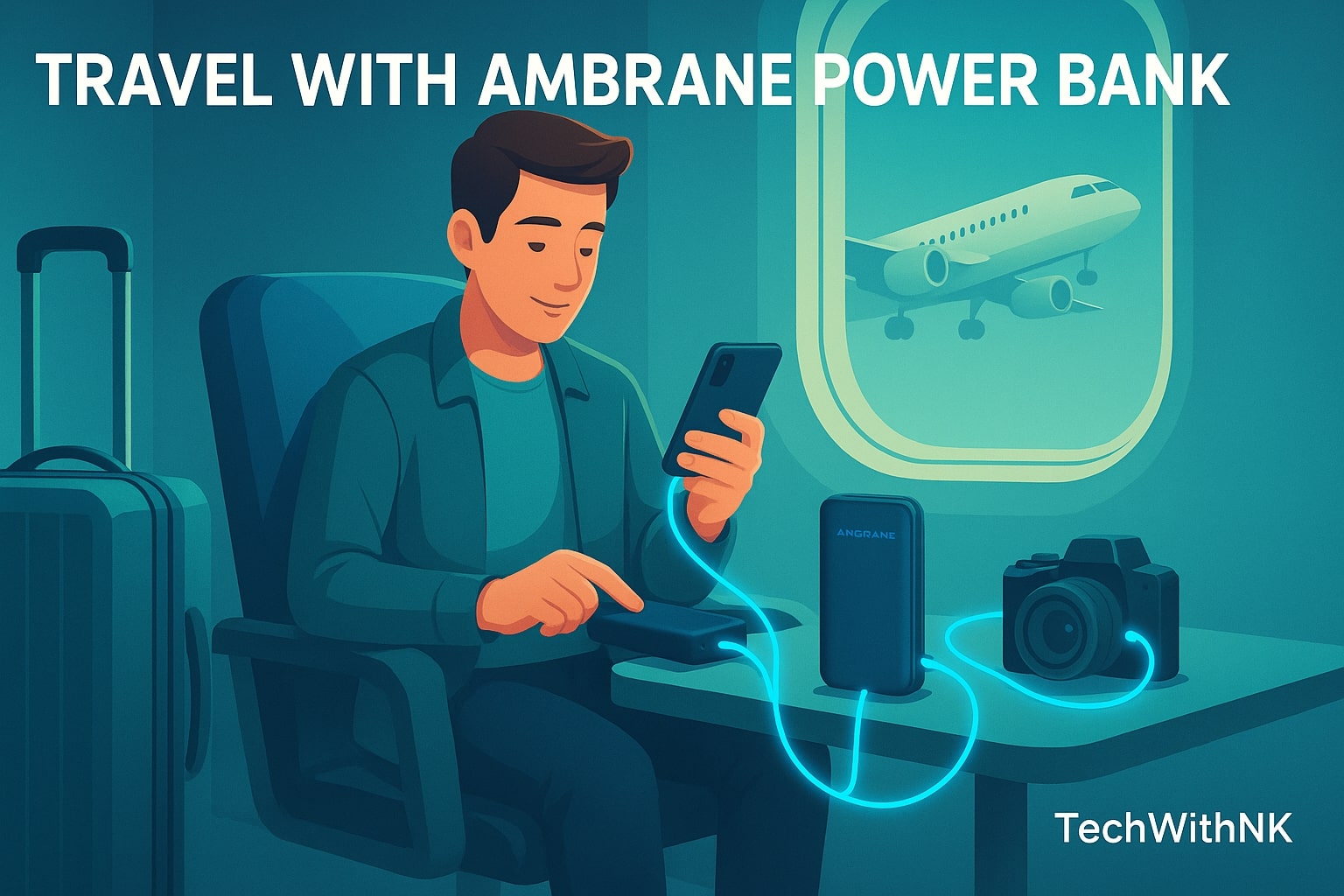 Travel with Ambrane Power Bank