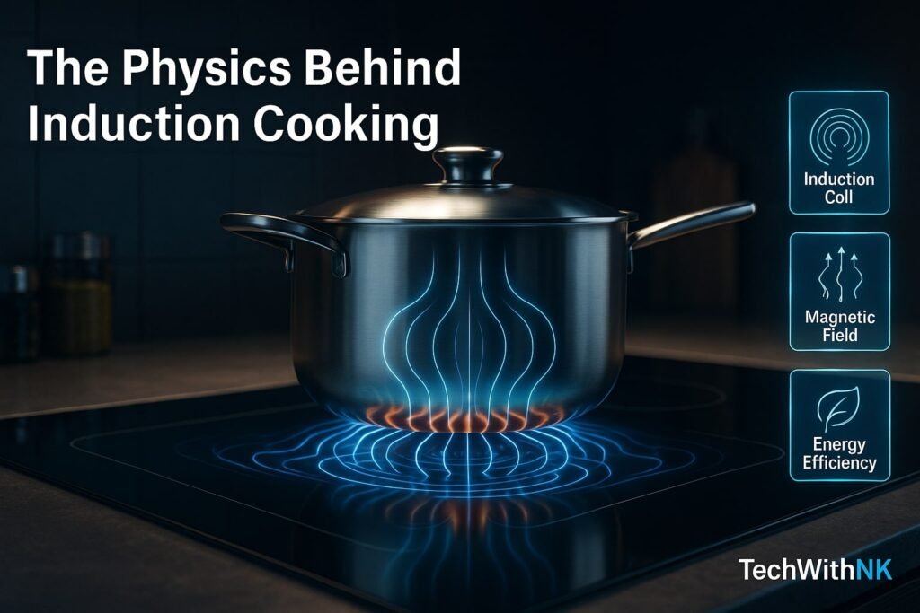 The Physics Behind Induction Cooking Explained Simply 1 The Physics Behind Induction Cooking – TechWithNK
