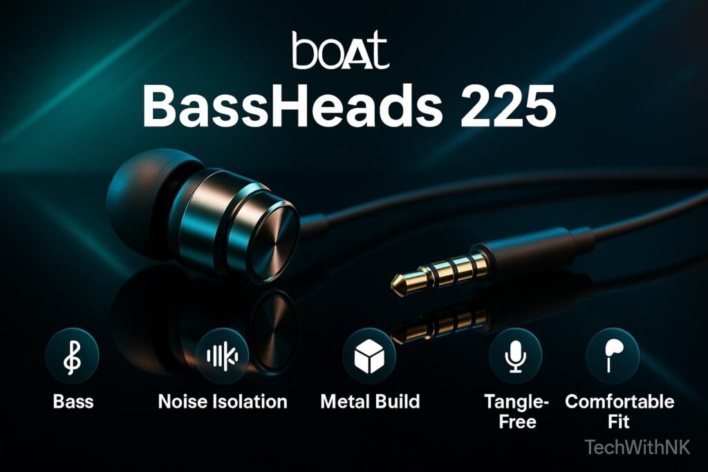 boAt BassHeads 225 – TechWithNK