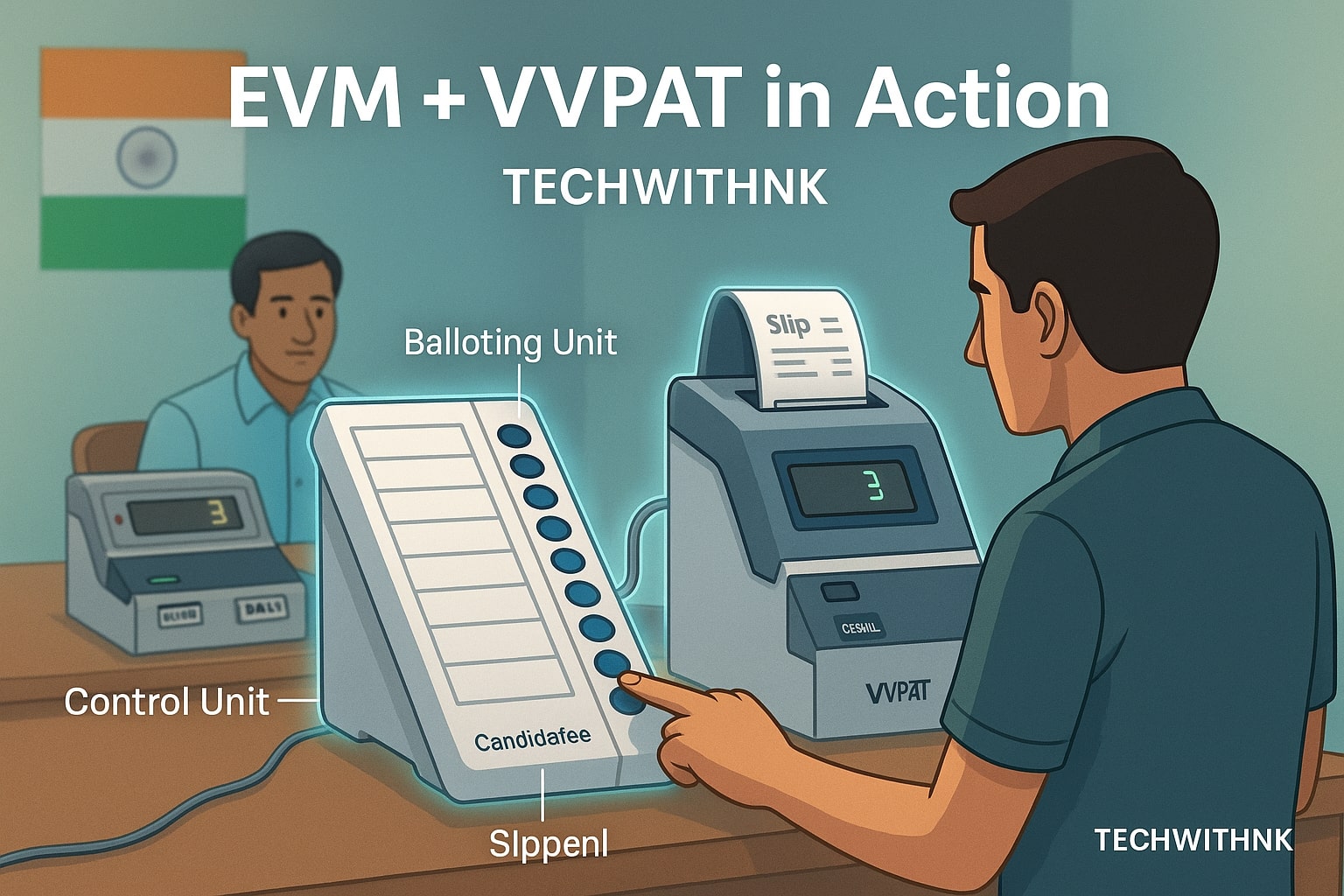 How EVM Machine Works – Inside Electronic Voting System