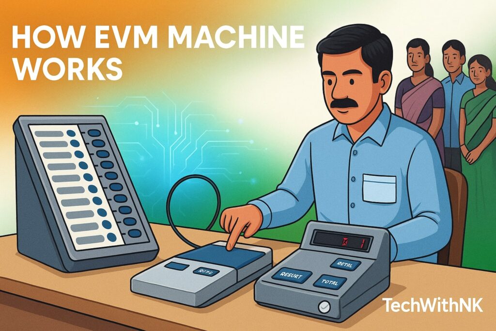How EVM Machine Works – Inside Electronic Voting System