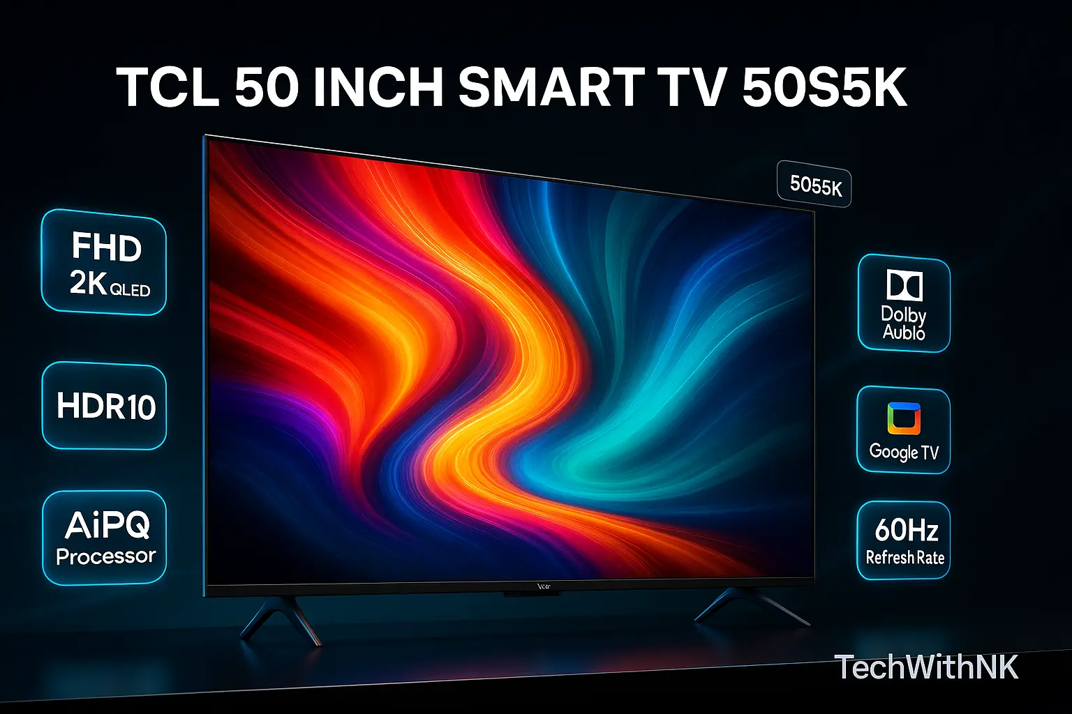 TCL 50 Inch Smart TV 50S5K – TechWithNK