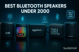 Best Bluetooth Speakers Under 2000 – TechWithNK