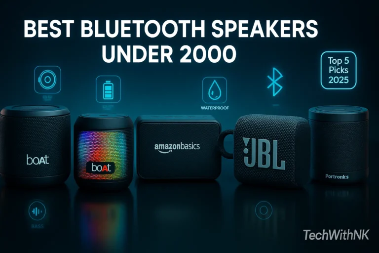 Best Bluetooth Speakers Under 2000 – TechWithNK
