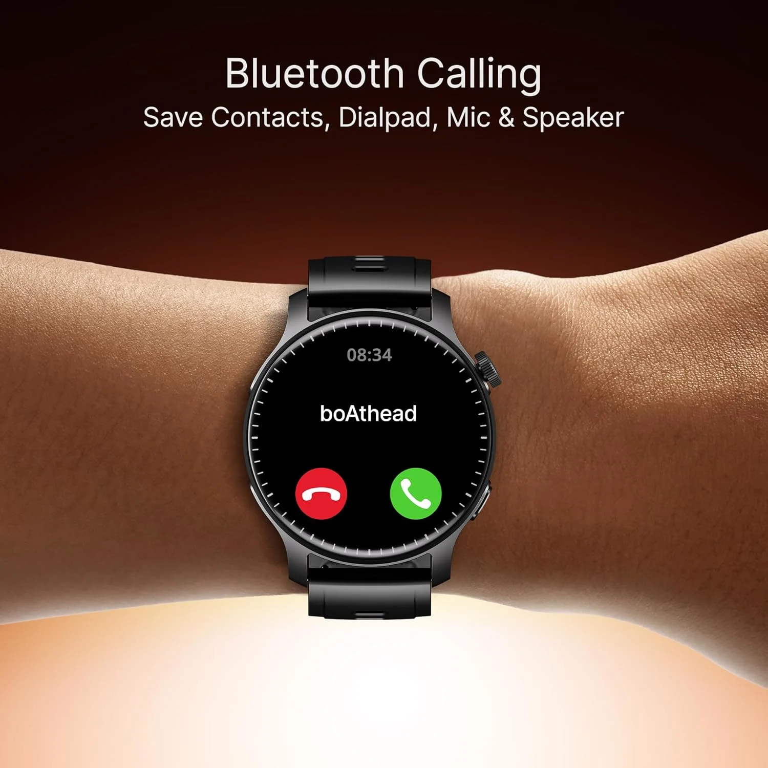 Boat Ultima Prime smartwatch with 1.43” AMOLED Display