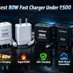 best 80w fast charger under 500 in india