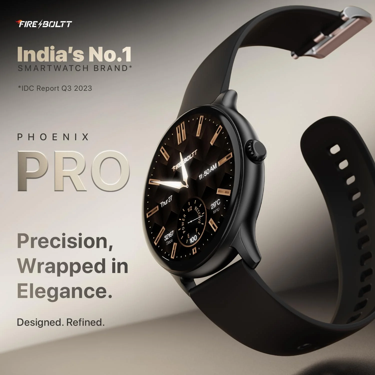 Fire Boltt Phoenix Pro Review : Best Smartwatch Under 1000 245 Fire Boltt Phoenix Pro Smartwatch