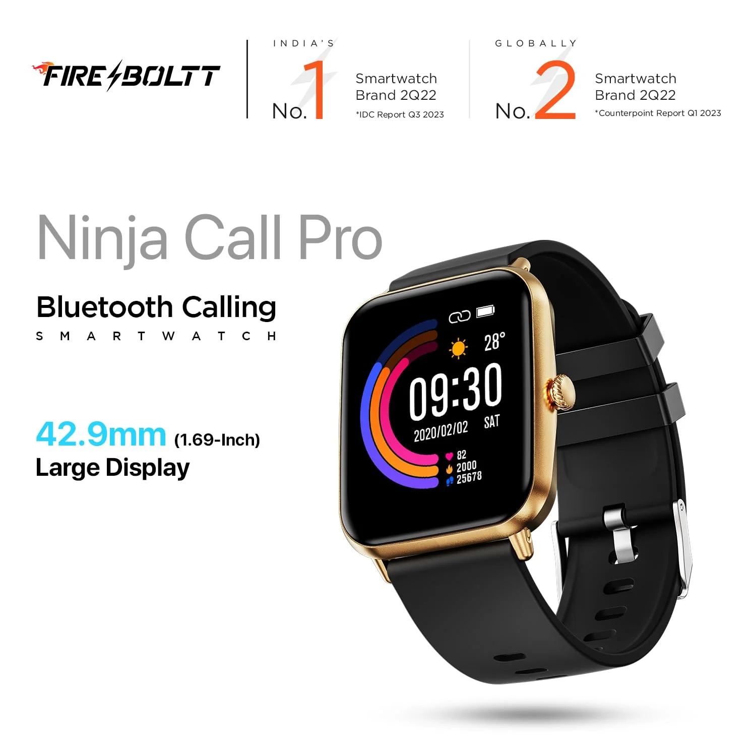 Fire Boltt Ninja Call Pro smart watch