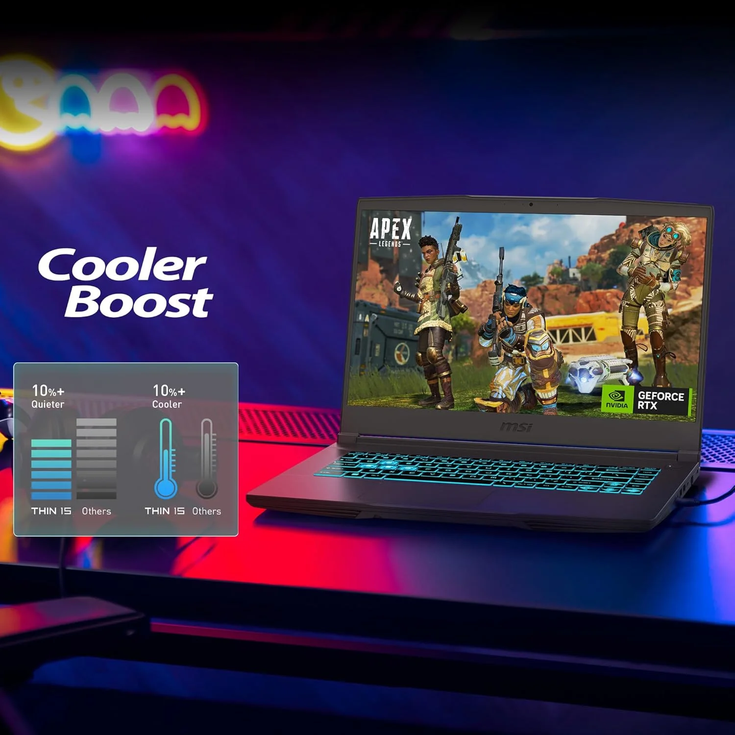 MSI Thin A15 Gaming Laptop (Ryzen 5 + RTX 3050)