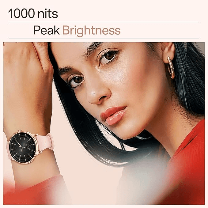 Boat Chrome Ivory Smart Watch for Women