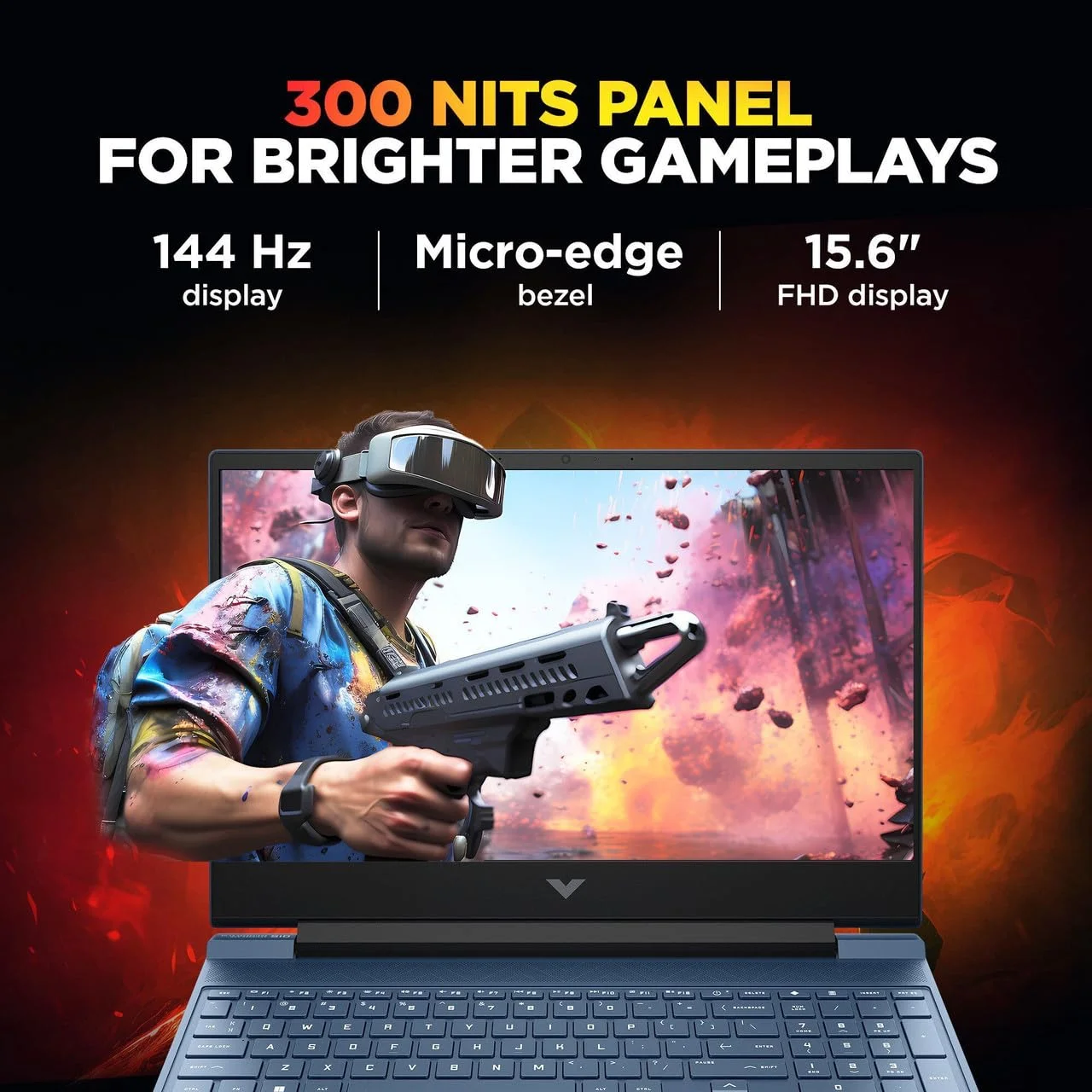 HP Victus Gaming Laptop (Ryzen 7 + RTX 2050)