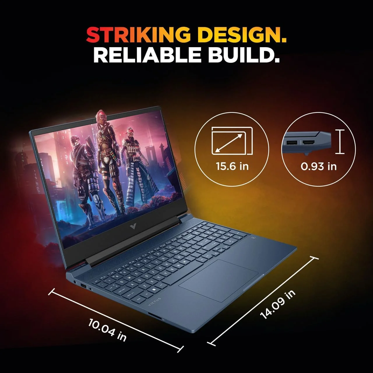 HP Victus Gaming Laptop (Ryzen 7 + RTX 2050)