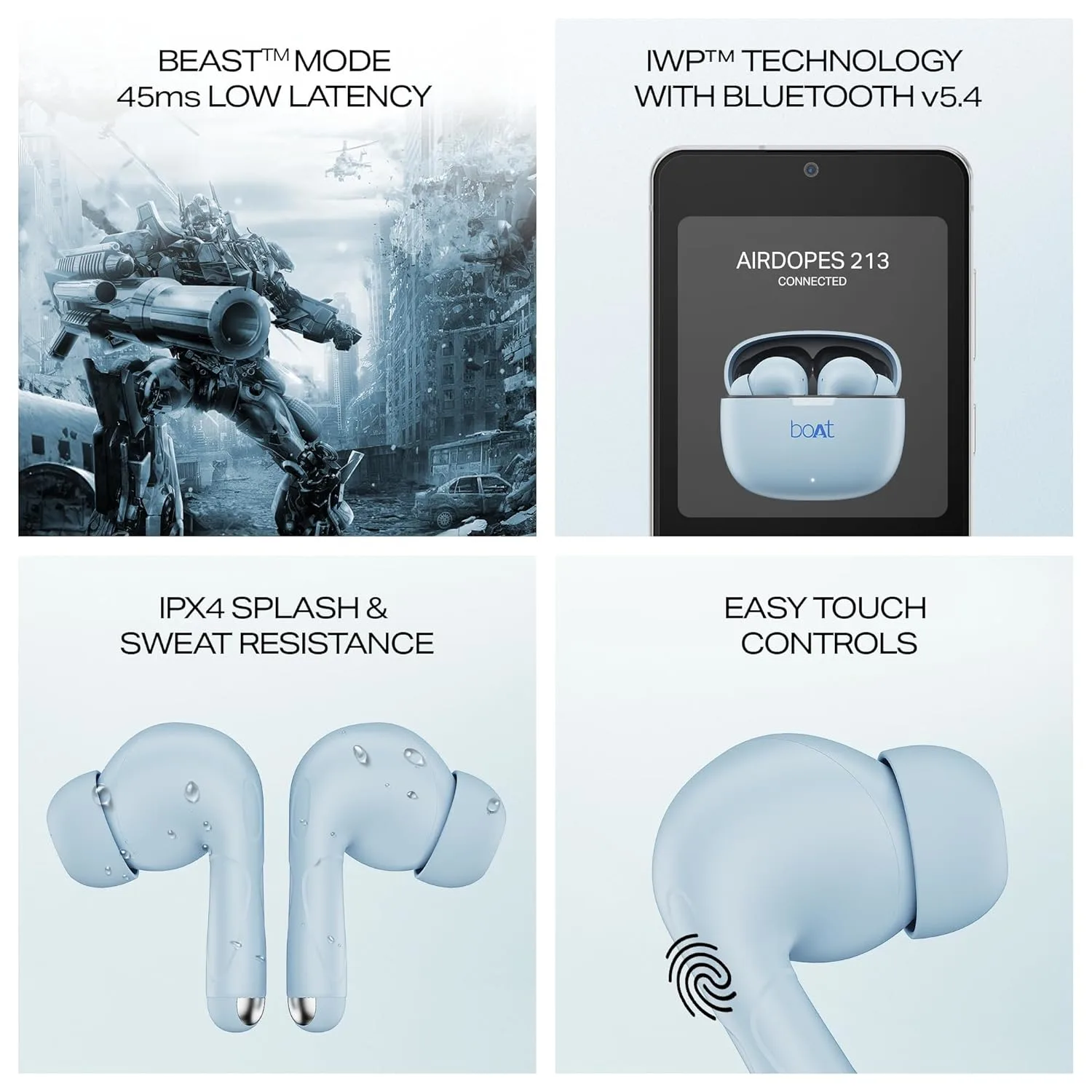 Best boAt Earbuds Under 1000 for Calling and Music-Top Picks 261 boAt Airdopes 213