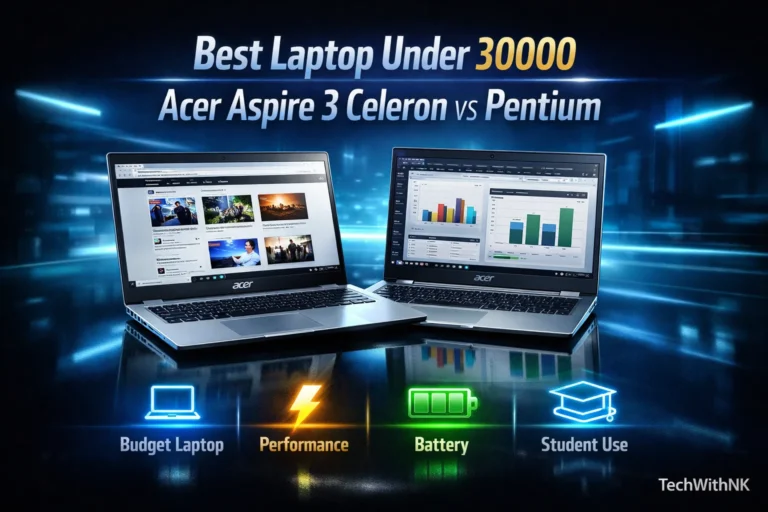 Best Laptop Under 30000 - Acer Aspire 3 Celeron vs Pentium