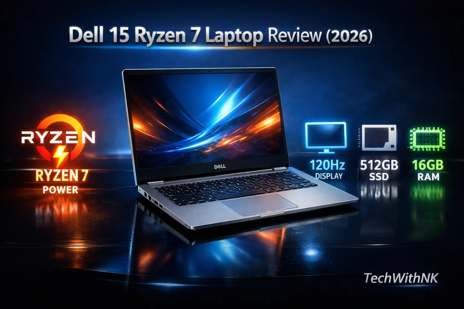 Dell 15 Ryzen 7 Review (2026) Powerful & Affordable