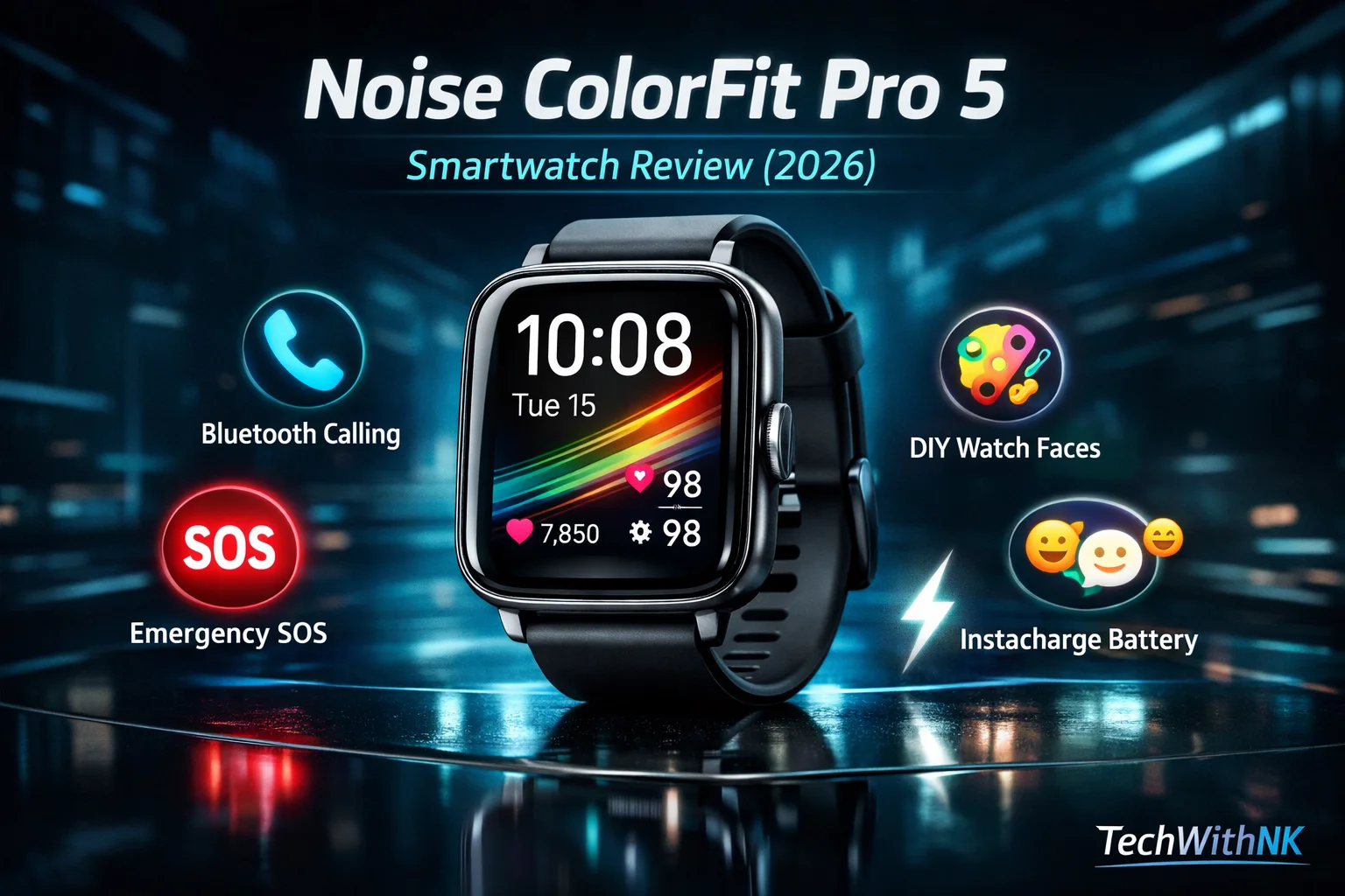 Noise ColorFit Pro 5 Smartwatch Review (2026)