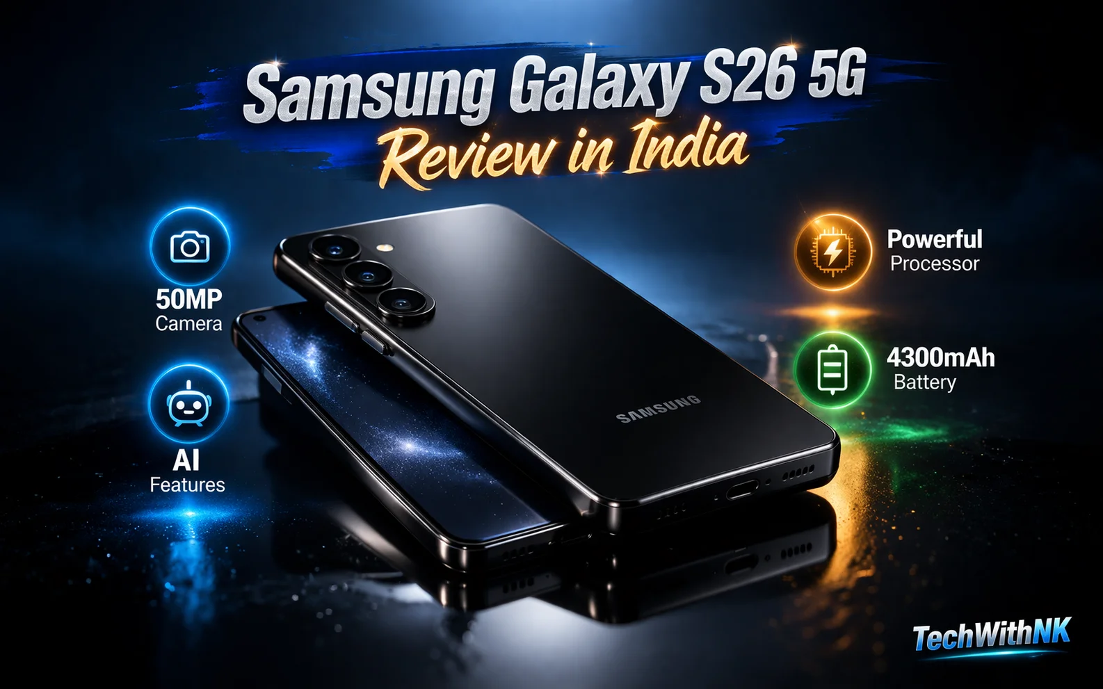 Samsung Galaxy S26 5G Review 2026: Powerful AI Phone in India 1 Samsung Galaxy S26 5G Review in India (2026)