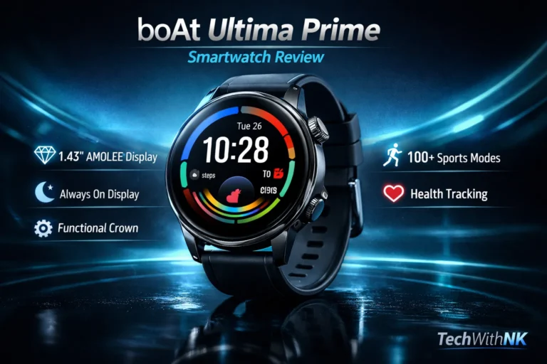 boAt Ultima Prime Smartwatch Review