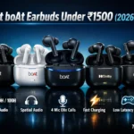 best boAt earbuds under 1500