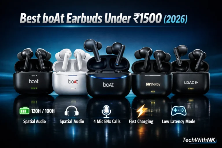 best boAt earbuds under 1500