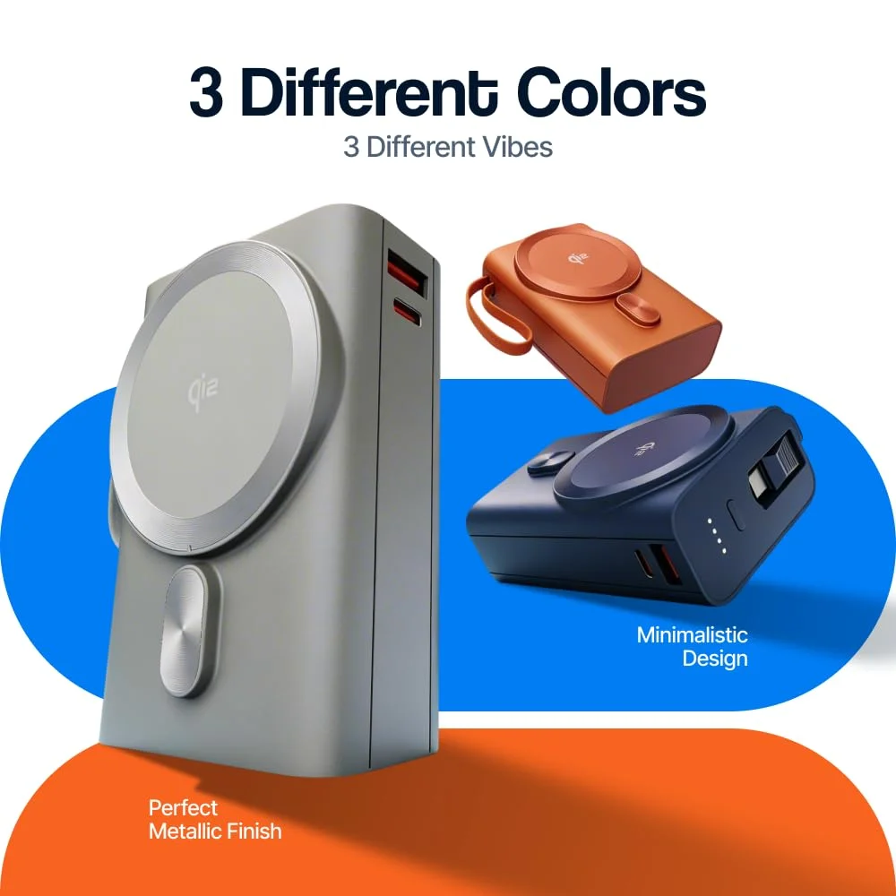 Best Ambrane Power Bank 20000mAh - #3 Will Surprise You 228 Ambrane Orbit 20K (Wireless + 35W Charging)