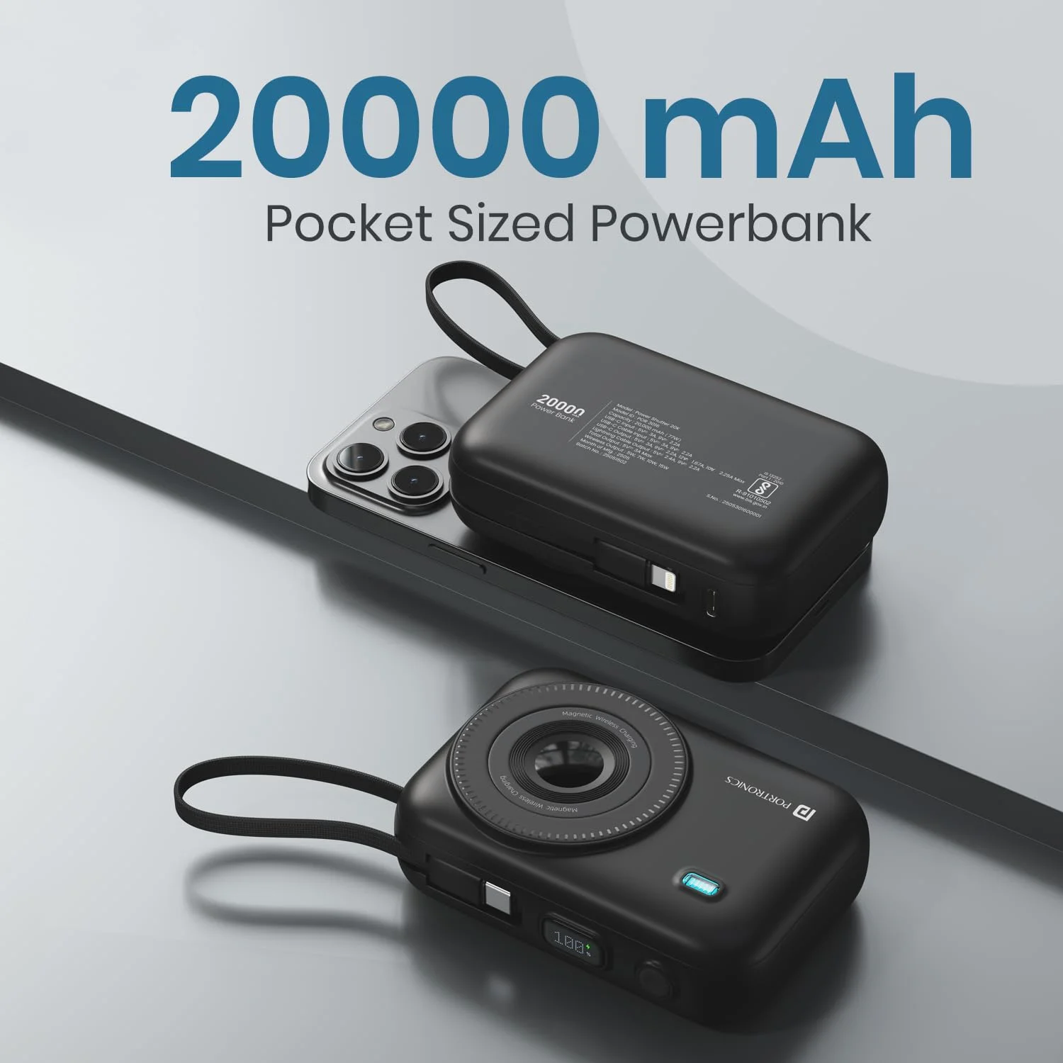Best Portronics Power Bank 20000mAh (2026) under 1500 Beast 203 portronics power bank 20000mah