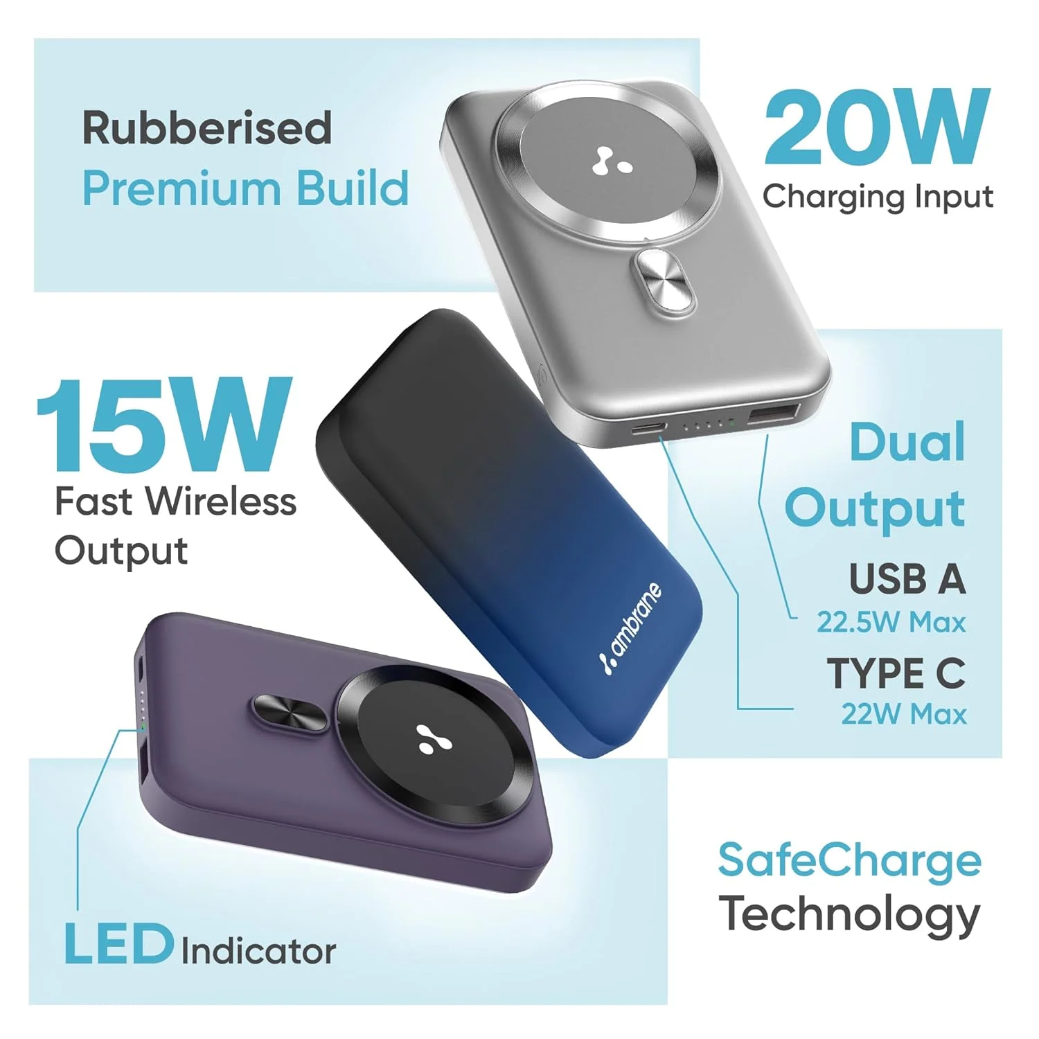 Ambrane MagSafe Power Bank Review