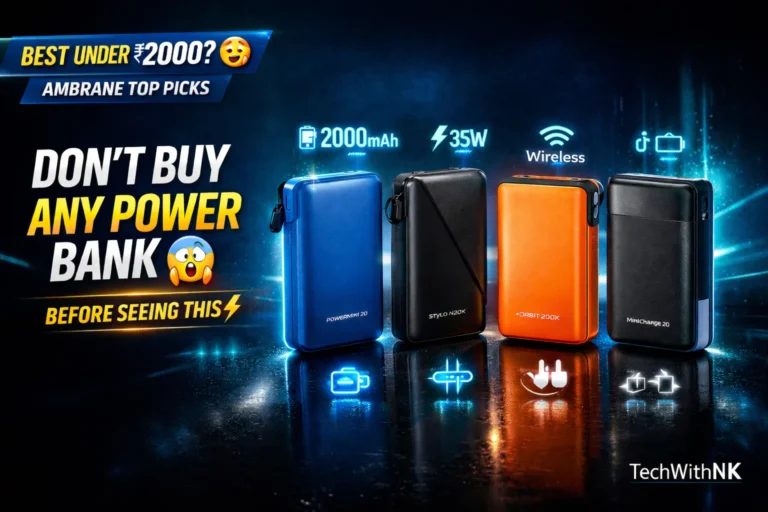 Best Ambrane Power Bank 20000mAh