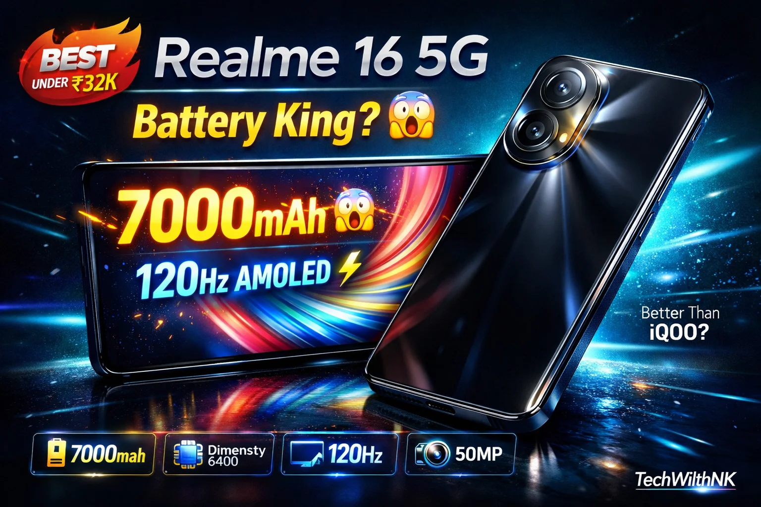 Realme 16 5G – Battery Monster
