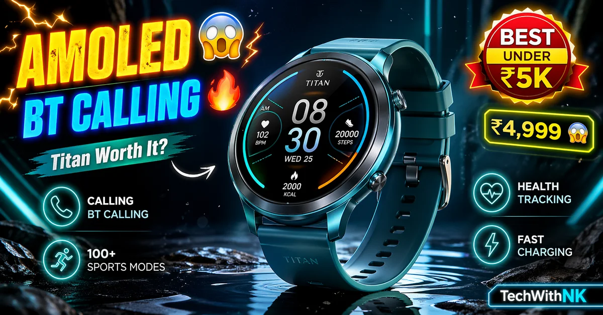 Titan Crest Smart Watch