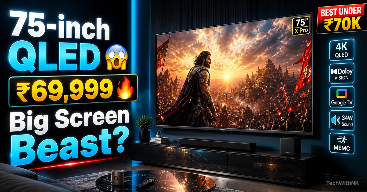 Xiaomi QLED TV X Pro 75 Inch: Worth ₹69,999? in India 1 Xiaomi QLED TV X Pro 75 Inch