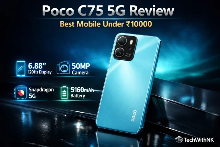 Poco C75 5G close-up review